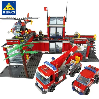Building Blocks Fire Station Model truck Blocks Compatible with City series Brick Block ABS Plastic Educational Toy For Children
Building Blocks Fire Station Model truck Blocks Compatible with City series Brick Block ABS Plastic Educational Toy For Children