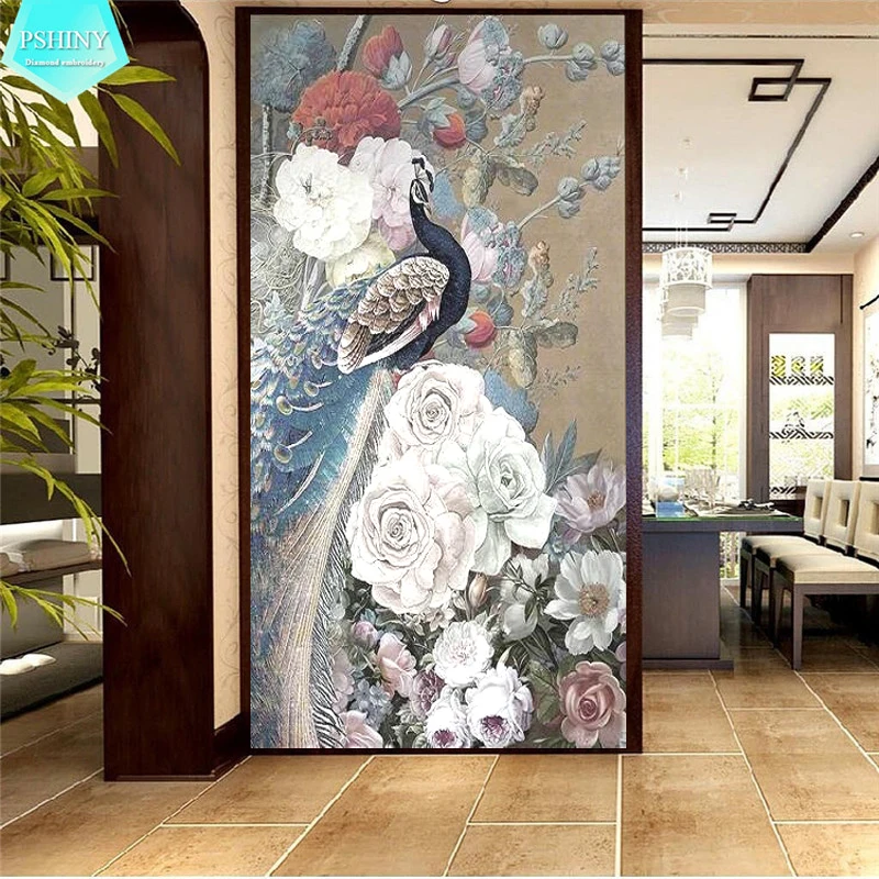 PSHINY 5D DIY Diamond embroidery sale white roses Peacocks Full drill round rhinestones pictures Diamond Painting new arrivals
PSHINY 5D DIY Diamond embroidery sale white roses Peacocks Full drill round rhinestones pictures Diamond Painting new arrivals