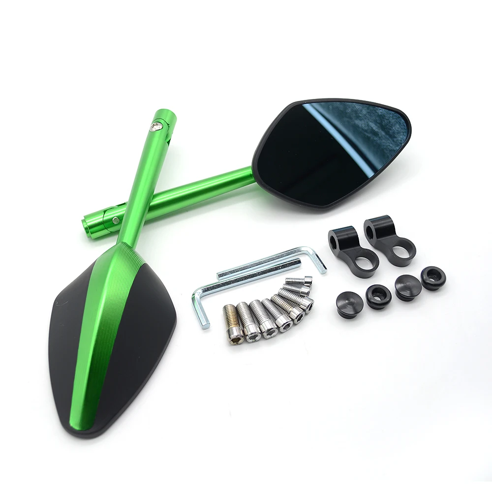 Motorcycle Rearview Universal Side Mirrors Moto mirror Aluminum for YAMAHA YZF-R3 YZF-R25 2014 2015 2016 2017
Motorcycle Rearview Universal Side Mirrors Moto mirror Aluminum for YAMAHA YZF-R3 YZF-R25 2014 2015 2016 2017
