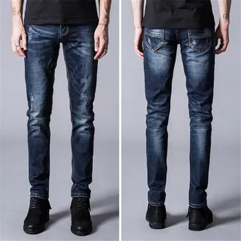 Free shipping NEW Autumn and winter men's denim jeans, straight pants jeans men in dark blue high quality Stretch men's jeans
Free shipping NEW Autumn and winter men's denim jeans, straight pants jeans men in dark blue high quality Stretch men's jeans