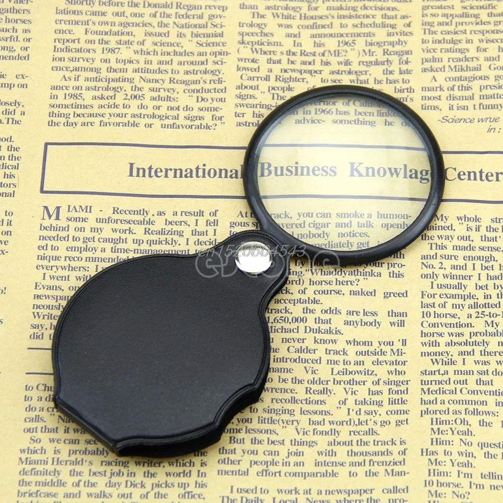 Mini Pocket 5X 45mm Folding Jewelry Magnifier Magnifying Eye Glass Loupe Lens R06 Whosale&DropShip
Mini Pocket 5X 45mm Folding Jewelry Magnifier Magnifying Eye Glass Loupe Lens R06 Whosale&DropShip