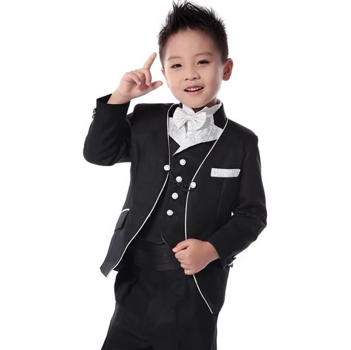 Gwenhwyfar 2019 Black boys wedding suits Prince baby boy suits for wedding Toddler tuxedos men suits(Jacket+vest+pant) Custom
Gwenhwyfar 2019 Black boys wedding suits Prince baby boy suits for wedding Toddler tuxedos men suits(Jacket+vest+pant) Custom