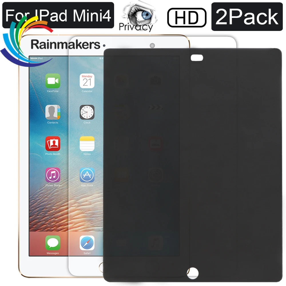 2Pack HD Privacy Screen Protector Tempered Glass Film For Apple iPad Mini 4 7.9" Scratch Resistant/High Definition/Case Friendly
2Pack HD Privacy Screen Protector Tempered Glass Film For Apple iPad Mini 4 7.9" Scratch Resistant/High Definition/Case Friendly