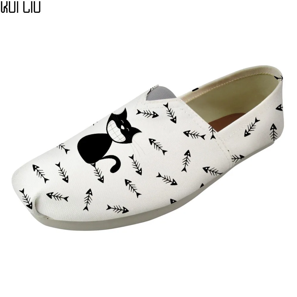 Customized White Summer Women Loafers Flat Cartoon Cute Animal Cat Prints Women Casual Lazy Cloth Skateboarding Shoes Woman
Customized White Summer Women Loafers Flat Cartoon Cute Animal Cat Prints Women Casual Lazy Cloth Skateboarding Shoes Woman