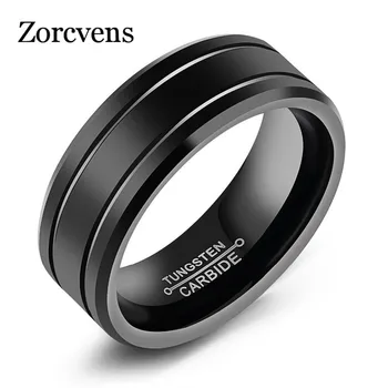 ZORCVENS Fashion Black Tungsten Ring For Men Tungsten Wedding Ring Jewelry Fashion Men's Big Ring
ZORCVENS Fashion Black Tungsten Ring For Men Tungsten Wedding Ring Jewelry Fashion Men's Big Ring
