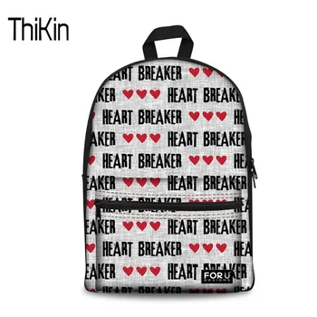 THIKIN College Student Schoolbag For Teens Girls Boys Fashion Heart Breaker Printed Scool Bag Backpacks Women Mochila Escolar
THIKIN College Student Schoolbag For Teens Girls Boys Fashion Heart Breaker Printed Scool Bag Backpacks Women Mochila Escolar