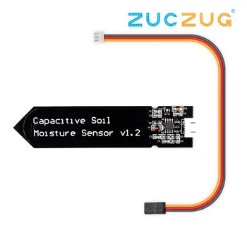 Capacitive soil moisture sensor not easy to corrode wide voltage wire for arduino
Capacitive soil moisture sensor not easy to corrode wide voltage wire for arduino