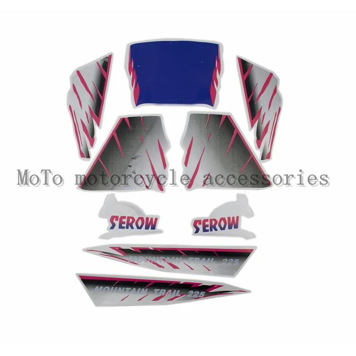 Motorcycle Complete Graphic Kit Dirt Bike Stickers Fuel Tank Decal Gas Tank Decals For Serrow 225 XT225 XT 225
Motorcycle Complete Graphic Kit Dirt Bike Stickers Fuel Tank Decal Gas Tank Decals For Serrow 225 XT225 XT 225