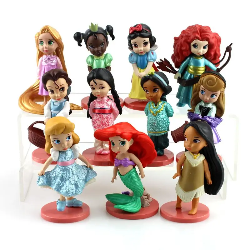 Disney princess gift box figure PVC figures set of 5PCS doll toy new