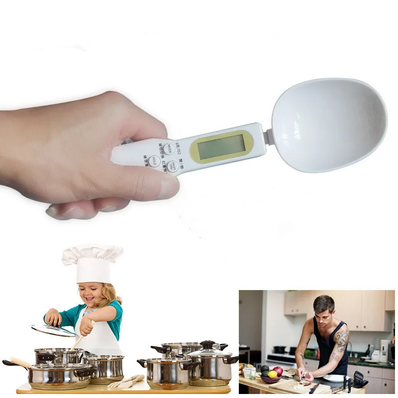 Precise Digital Measure Spoons With Scale For Cooking New Kitchen Measuring LCD Display Scale Cooking Tools
Precise Digital Measure Spoons With Scale For Cooking New Kitchen Measuring LCD Display Scale Cooking Tools