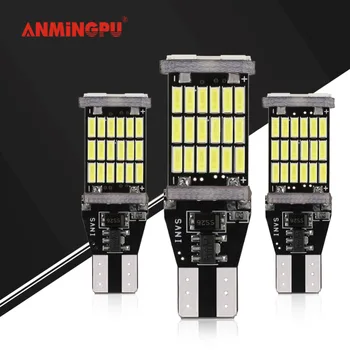 ANMINGPU 2x Super Bright 10W Signal Lamps W16W Led Bulb 4014SMD T15 Led Canbus For Car Reverse Lamps Backup Parking Light Bulbs
ANMINGPU 2x Super Bright 10W Signal Lamps W16W Led Bulb 4014SMD T15 Led Canbus For Car Reverse Lamps Backup Parking Light Bulbs