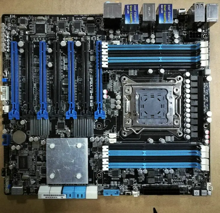 P9X79-E WS Motherboard 2011 Workstation Board 2011 Pin DDR3 ,Physical map, no original radiator
P9X79-E WS Motherboard 2011 Workstation Board 2011 Pin DDR3 ,Physical map, no original radiator