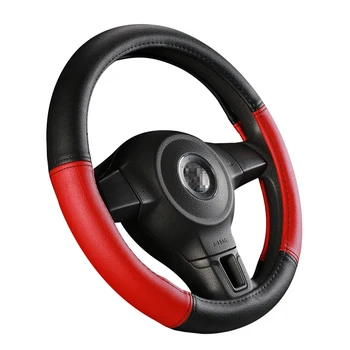 Universal Steering Wheel Covers Model 37 38 CM for Universal vehicle Car Braid on the Steering Wheel Cover funda volante cuero
Universal Steering Wheel Covers Model 37 38 CM for Universal vehicle Car Braid on the Steering Wheel Cover funda volante cuero