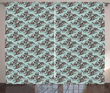 Art Nouveau Curtains Vintage Swirls Vibrant Foliage Damask Style Classic Renaissance Living Room Bedroom Window Decor
Art Nouveau Curtains Vintage Swirls Vibrant Foliage Damask Style Classic Renaissance Living Room Bedroom Window Decor
