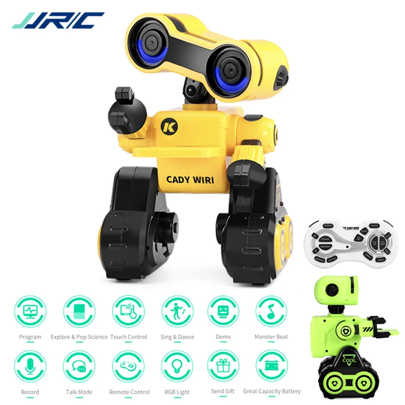 R13 Programmable Toy Robot Brinquedo Touch Control Voice Message Record Sing Dance Robotica Kit Intelligent Robot For Children
R13 Programmable Toy Robot Brinquedo Touch Control Voice Message Record Sing Dance Robotica Kit Intelligent Robot For Children