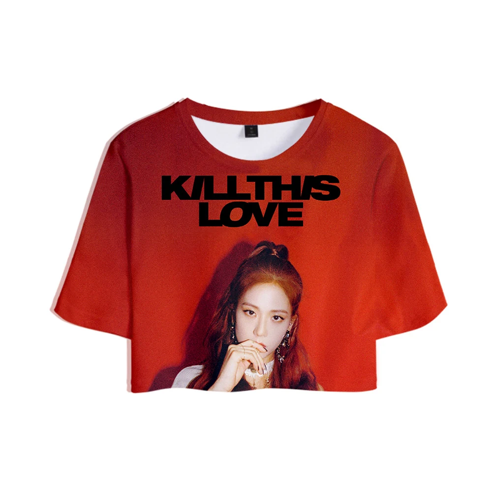 Blackpink Kill This Love 3D Printed Women Crop Tops Fashion Summer Short Sleeve T-shirts 2019 Hot Sale Kpop Streetwear T shirts
Blackpink Kill This Love 3D Printed Women Crop Tops Fashion Summer Short Sleeve T-shirts 2019 Hot Sale Kpop Streetwear T shirts