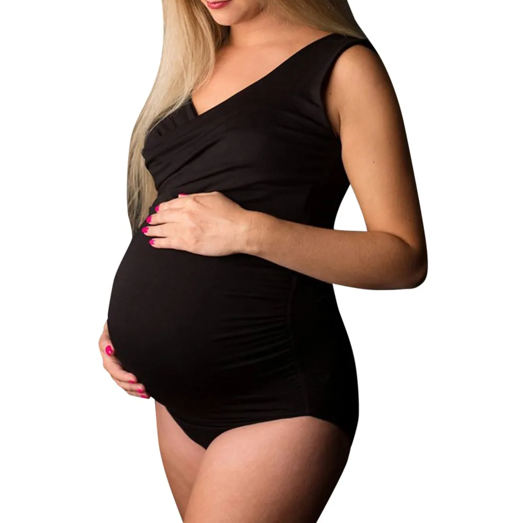 ARLONEET 2019 Summer Solid Swimwear Women Pregnant Swimsuits of Large Sizes One Pieces Maternity Bathing Suits Swimming Costumes
ARLONEET 2019 Summer Solid Swimwear Women Pregnant Swimsuits of Large Sizes One Pieces Maternity Bathing Suits Swimming Costumes