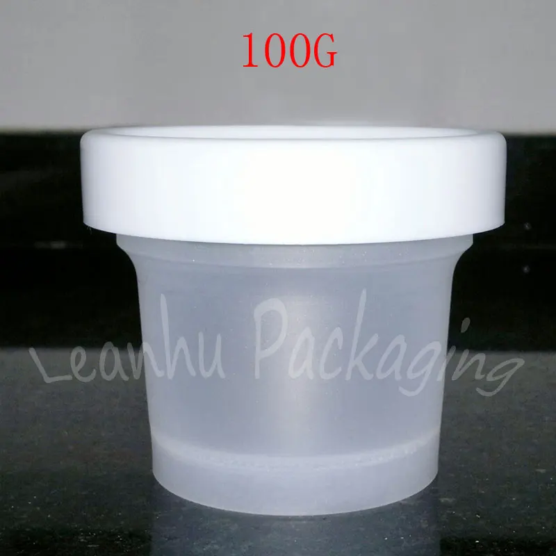 100G Transparent Frosted Cream Jar ,100CC Mask / Cream Plastic Jar , Empty Cosmetic Container ( 20 PC/Lot )
100G Transparent Frosted Cream Jar ,100CC Mask / Cream Plastic Jar , Empty Cosmetic Container ( 20 PC/Lot )