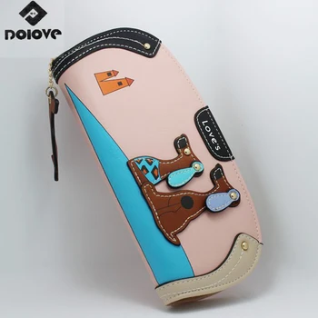 DOLOV New Fashion Cute Puppy Wallet Cartoon Dog 6 Colors PU Leather Women Wallets Ladies Clutch Zipper Long Card Holder A9059
DOLOV New Fashion Cute Puppy Wallet Cartoon Dog 6 Colors PU Leather Women Wallets Ladies Clutch Zipper Long Card Holder A9059