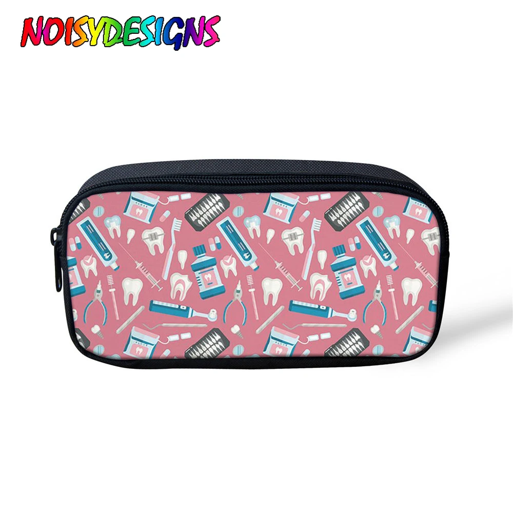 NOISYDESIGNS Dentist Teeth Cartoon Printing Make Up Bag for Women Makeup Case Travel Organizer Children Students Pencil Bags
NOISYDESIGNS Dentist Teeth Cartoon Printing Make Up Bag for Women Makeup Case Travel Organizer Children Students Pencil Bags