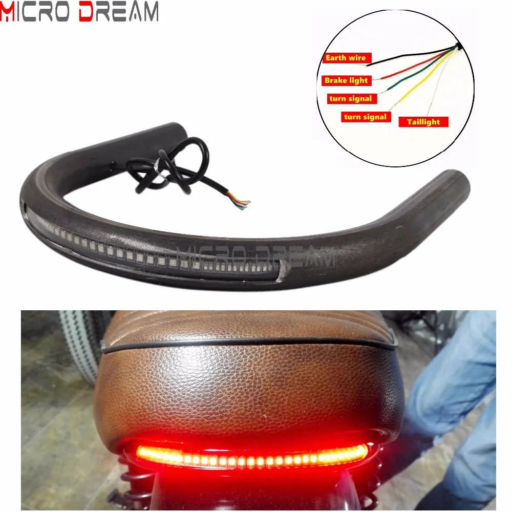 Motorcycle LED Brake Taillight Rear Seat Hoop w/Turn Signal Tail Light Frame Loop Tube Universal For Triumph Ducati Cafe R
Motorcycle LED Brake Taillight Rear Seat Hoop w/Turn Signal Tail Light Frame Loop Tube Universal For Triumph Ducati Cafe R