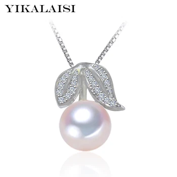 YIKALAISI 925 sterling silver jewelry NEW 100% natural freshwater pearl necklace pendant neckalce zircon for women girls
YIKALAISI 925 sterling silver jewelry NEW 100% natural freshwater pearl necklace pendant neckalce zircon for women girls