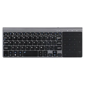 Elisona 2.4GHz Mini Wireless Touch Keyboard Key Board Keypad Touchpad for TV Box Computer Tablet Laptop Notebook Smart TV
Elisona 2.4GHz Mini Wireless Touch Keyboard Key Board Keypad Touchpad for TV Box Computer Tablet Laptop Notebook Smart TV