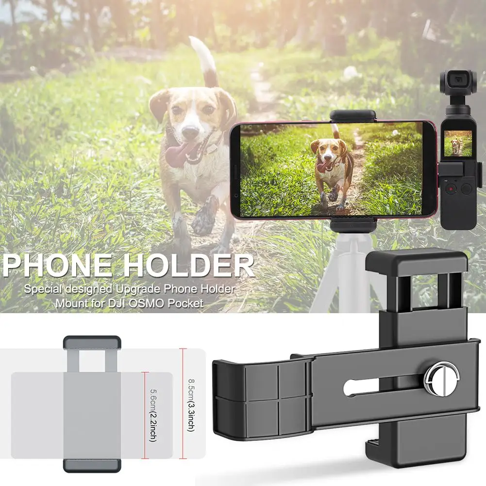 New Phone Holder Non-slip Design Phone Holder Foldable Mobile Stable Mount Bracket For DJI OSMO Pocket Support Wholesale
New Phone Holder Non-slip Design Phone Holder Foldable Mobile Stable Mount Bracket For DJI OSMO Pocket Support Wholesale