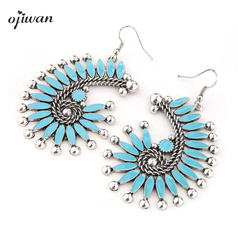 Women Bohemian Earrings Hippie Spiral Earrings Statement Earrings Vintage Gypsy Earrings Boho Earrings aritos Tribal Earrings
Women Bohemian Earrings Hippie Spiral Earrings Statement Earrings Vintage Gypsy Earrings Boho Earrings aritos Tribal Earrings