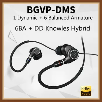 2019 BGVP DMS 1DD+6BA Balanced Armature Hybrid In-ear Hifi Music Monitor DJ Bass Running Sports IPX3 MMCX MP3 Earphones Earbuds
2019 BGVP DMS 1DD+6BA Balanced Armature Hybrid In-ear Hifi Music Monitor DJ Bass Running Sports IPX3 MMCX MP3 Earphones Earbuds