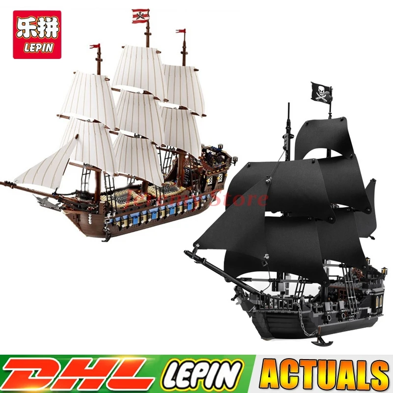 16006 Black Pearl Ship+22001 Pirate Ship Imperial Warships Model Building Kits Block Briks Compatible Legoinglys10210 4184
16006 Black Pearl Ship+22001 Pirate Ship Imperial Warships Model Building Kits Block Briks Compatible Legoinglys10210 4184
