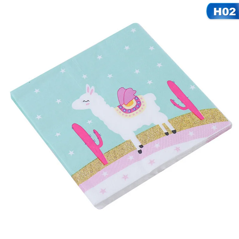 20Pcs Cute Alpaca Llama Cactus Napkins Birthday Party Disposable Facial Tissue Alpaca Paper Napkin Wedding Party Decor Supplies
20Pcs Cute Alpaca Llama Cactus Napkins Birthday Party Disposable Facial Tissue Alpaca Paper Napkin Wedding Party Decor Supplies