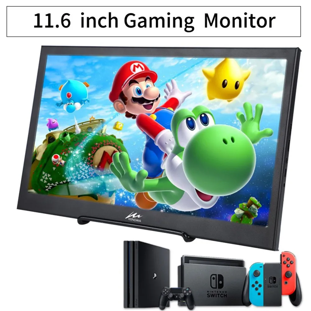 11.6 inch 1080P Portable LCD Gaming Monitor PC HDMI PS3 PS4 Xbo x360 IPS LCD LED Leather case Display Monitor for Raspberry Pi
11.6 inch 1080P Portable LCD Gaming Monitor PC HDMI PS3 PS4 Xbo x360 IPS LCD LED Leather case Display Monitor for Raspberry Pi