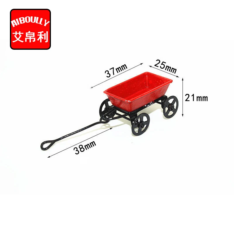 1 : 12 Scale Dollhouse Miniatures Metal Garden Trail Car Play Doll House Ourdoor Decoration Accessories Toy
1 : 12 Scale Dollhouse Miniatures Metal Garden Trail Car Play Doll House Ourdoor Decoration Accessories Toy
