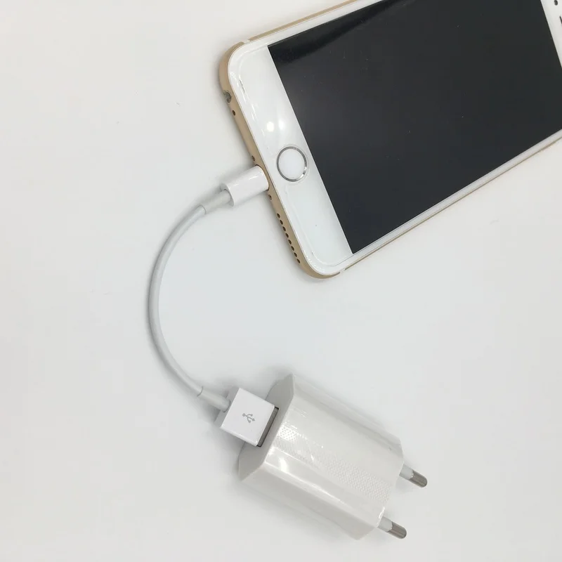 White EU usb charger + 10cm 8pin usb cable sync data and charging for iPhone 6 6s 7 Plus 5 5s SE
White EU usb charger + 10cm 8pin usb cable sync data and charging for iPhone 6 6s 7 Plus 5 5s SE
