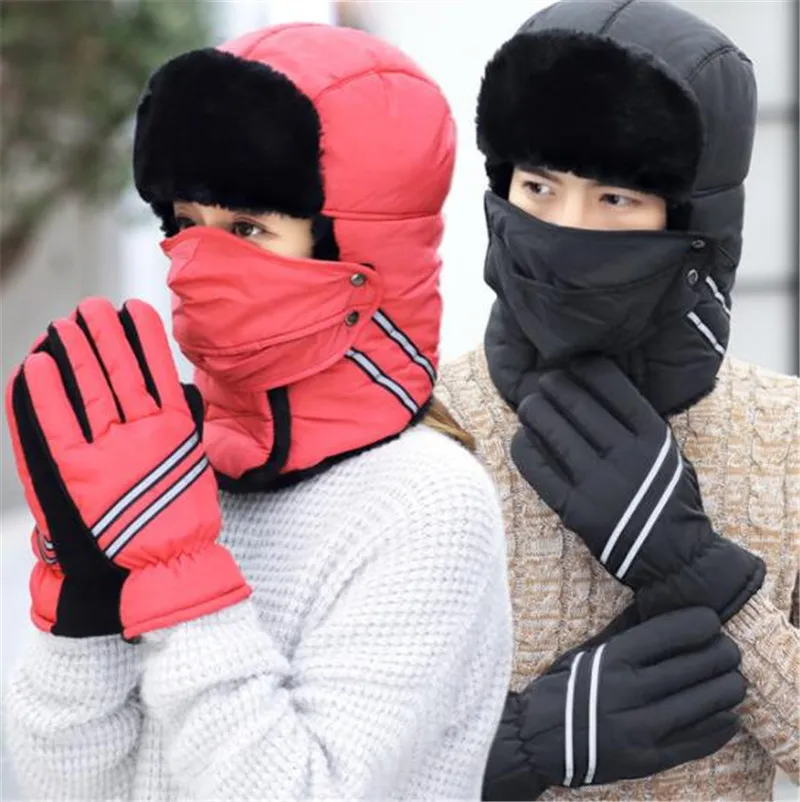 Winter Motorcycle Face Mask + Gloves Set Trapper Trooper Hat Face Shield Balaclava Windproof Warm Ear Flap Skiing Bomber Hat
Winter Motorcycle Face Mask + Gloves Set Trapper Trooper Hat Face Shield Balaclava Windproof Warm Ear Flap Skiing Bomber Hat