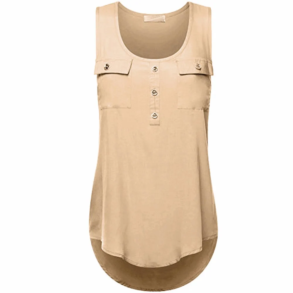 Women's Vest Casual Women Tank Top O-neck Sleeveless Vest Sexy Loose Tank Tops Plus Size Chalecos Mujer# 30
Women's Vest Casual Women Tank Top O-neck Sleeveless Vest Sexy Loose Tank Tops Plus Size Chalecos Mujer# 30