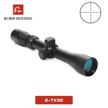2-7X32 Tactical Riflescopes Outdoor Hunting Shooting Scope 1/4MOA Click Value Optical Sight Rifle Scope With 11 20mm Rail Mount
2-7X32 Tactical Riflescopes Outdoor Hunting Shooting Scope 1/4MOA Click Value Optical Sight Rifle Scope With 11 20mm Rail Mount