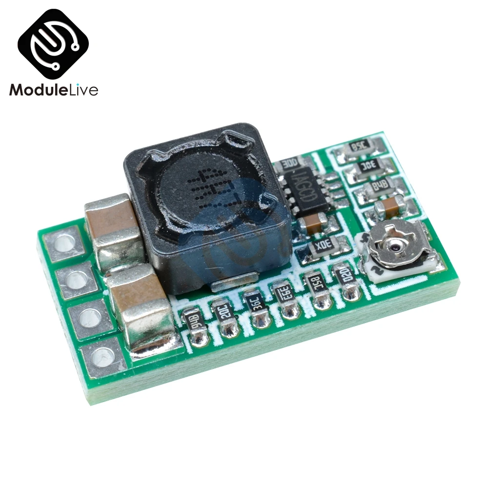 Mini DC-DC 12-24V To 5V 3A Step Down Power Supply Module Voltage Buck Converter Adjustable 97.5% 1.8V 2.5V 3.3V 5V 9V 12V
Mini DC-DC 12-24V To 5V 3A Step Down Power Supply Module Voltage Buck Converter Adjustable 97.5% 1.8V 2.5V 3.3V 5V 9V 12V