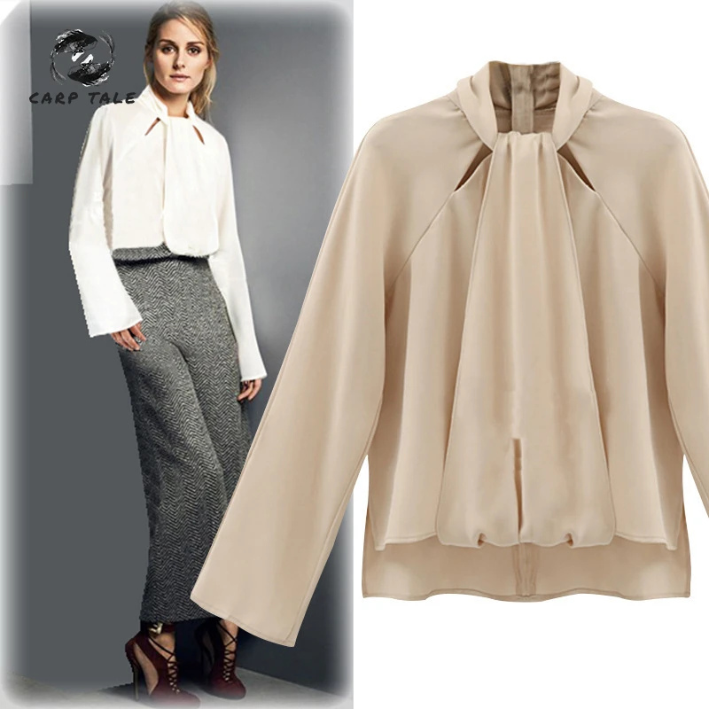 2019 autumn and winter new cotton business professional temperament wild women's large size long-sleeved shirt 3 colors L-4XL
2019 autumn and winter new cotton business professional temperament wild women's large size long-sleeved shirt 3 colors L-4XL
