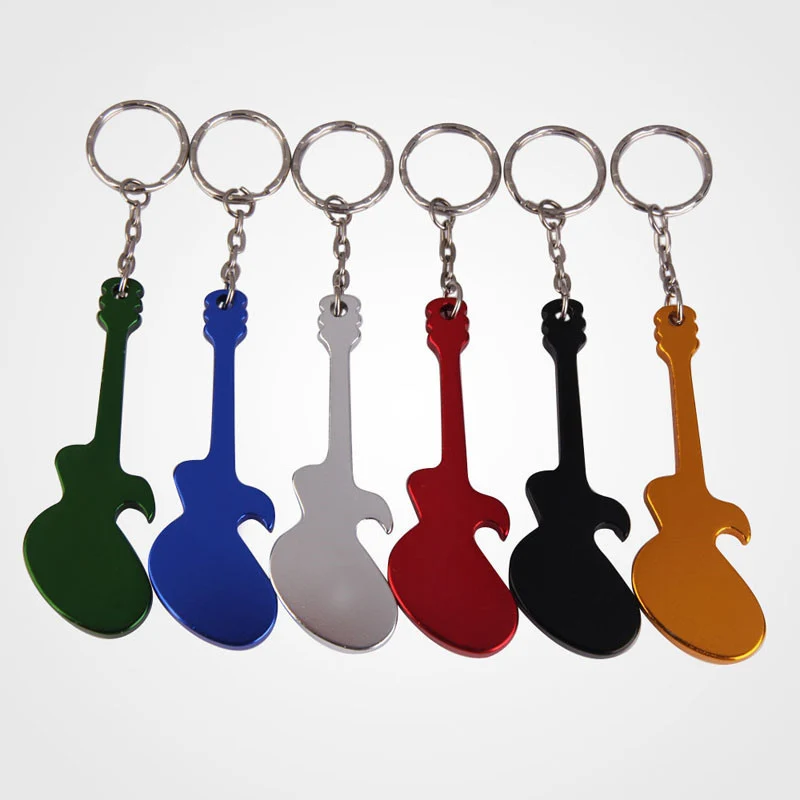 1Pcs Multifunction Creative Outdoor EDC Guitar Shaped Beer Opener Aluminum Alloy Bottle Opener Keychains Handy 
1Pcs Multifunction Creative Outdoor EDC Guitar Shaped Beer Opener Aluminum Alloy Bottle Opener Keychains Handy
