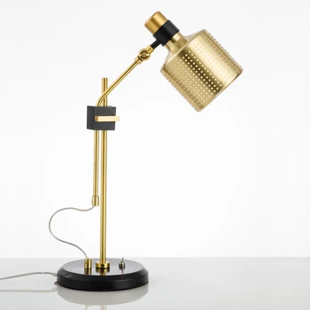 Postmodern gold lampshade bedroom table lamp warm bedside lamp creative simple modern living room metal table lamp E27 110-220V
Postmodern gold lampshade bedroom table lamp warm bedside lamp creative simple modern living room metal table lamp E27 110-220V