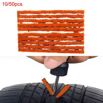 New Practical 10/50pcs Car Tyre Tubeless Seal Strip Plug Tire Puncture Repair Recovery Kit Tyre Repair Useful Tool Kit
New Practical 10/50pcs Car Tyre Tubeless Seal Strip Plug Tire Puncture Repair Recovery Kit Tyre Repair Useful Tool Kit