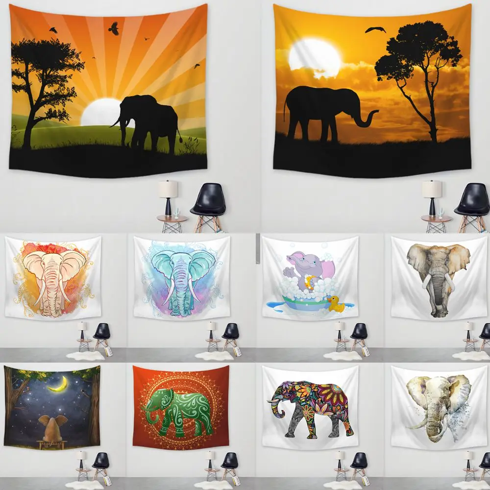 Elephant Butterfly Tapestry Colored Printed Home Decor Mandala Tapestry Boho Wall Carpet Living Room Blanket Yoga Mat
Elephant Butterfly Tapestry Colored Printed Home Decor Mandala Tapestry Boho Wall Carpet Living Room Blanket Yoga Mat