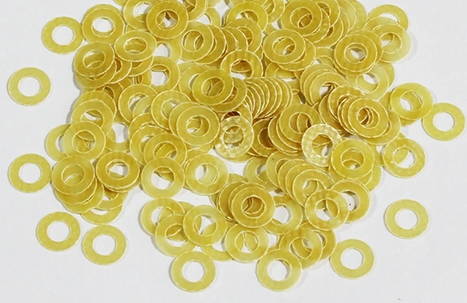 100pcs Epoxy fibre sheet gasket M2-2.8 high temperature washer Thickness 0.3/0.5mm
100pcs Epoxy fibre sheet gasket M2-2.8 high temperature washer Thickness 0.3/0.5mm
