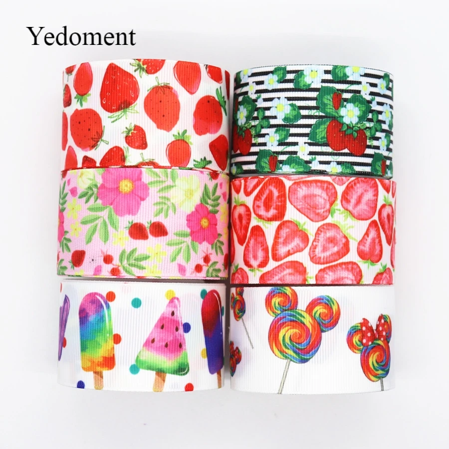 10 Yards Printed Grosgrain Ribbon 1.5" 38MM For Hair Bows DIY Crafts Handmade Accessories M19052501
10 Yards Printed Grosgrain Ribbon 1.5" 38MM For Hair Bows DIY Crafts Handmade Accessories M19052501