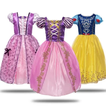 VOGUEON Girls Rapunzel Fancy Princess Costume Girl Snow White Belle Cinderella Sleeping Beauty Birthday Halloween Party Dress Up
VOGUEON Girls Rapunzel Fancy Princess Costume Girl Snow White Belle Cinderella Sleeping Beauty Birthday Halloween Party Dress Up