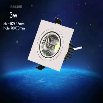 2018 New Arrival New Square Bright Recessed Led Downlight Cob 3w Spot Light Decoration Ceiling Lamp Ac 110v 220v
2018 New Arrival New Square Bright Recessed Led Downlight Cob 3w Spot Light Decoration Ceiling Lamp Ac 110v 220v