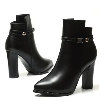 high heel boots for women fashion pointed toe high heel sexy ankle boot zapatos de mujers metal decorate ladies high heels boots
high heel boots for women fashion pointed toe high heel sexy ankle boot zapatos de mujers metal decorate ladies high heels boots