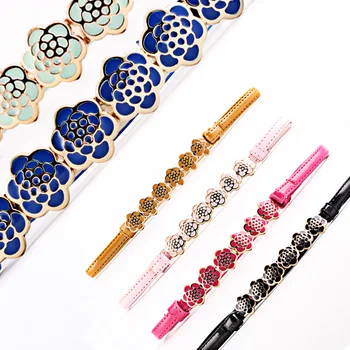 2019 luxury fashion Korean version of wild flowers thin belt women's belt harajuku designer belt buckle candy pants PU
2019 luxury fashion Korean version of wild flowers thin belt women's belt harajuku designer belt buckle candy pants PU